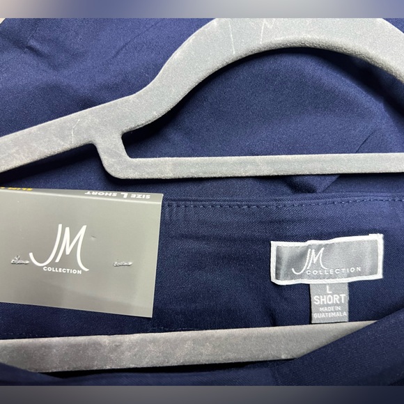 JM Collection Dark Blue Pants - Picture 3 of 4